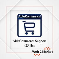 AbleCommerce Support - 25 Hours AbleCommerce Support - 25 Hours