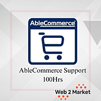 AbleCommerce Support for Development, Design, etc. | 100 Hours AbleCommerce Support for Development, Design, etc. | 100 Hours